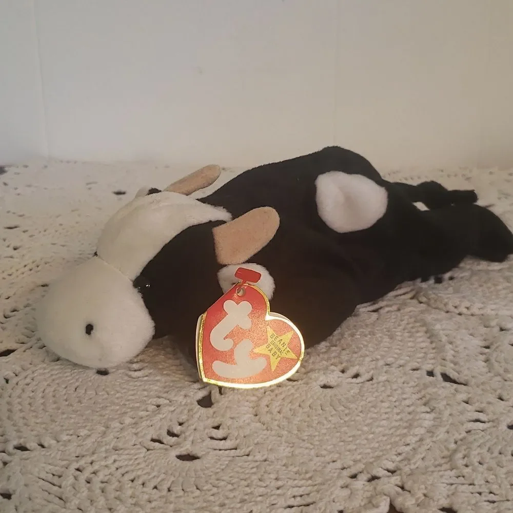 Vintage 1993 Ty Beanie Baby DAISY the Cow